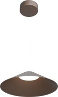 LED Hängelampe dimmbar 2200-2700K Metall Kakao...