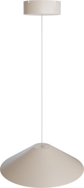 LED Hängelampe dimmbar 2200-2700K Metall Beige B:45 cm