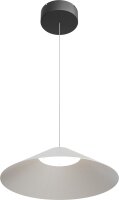 LED Hängelampe dimmbar 2200-2700K Schwarz Nickel...