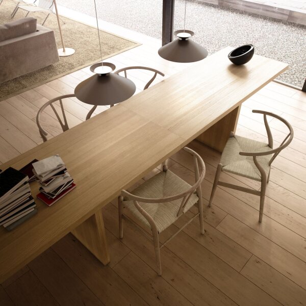 LED Pendelleuchte dimmbar 2200-2700K Kakao Ø45 cm