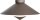 LED Deckenleuchte dimmbar 2200-2700K Kakao Ø45 cm