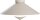 LED Deckenleuchte indirekt dimmbar 2200-2700K Beige
