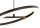 LED Pendelleuchte dimmbar 2200-2700K Schwarz L:160 cm