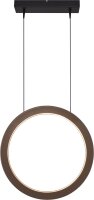 LED Pendelleuchte dimmbar 2700K Schwarz Kakao L:50 cm