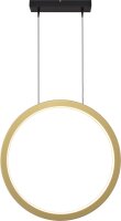 LED Hängelampe dimmbar 2700K Schwarz Gold L:70 cm