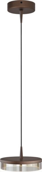 LED Hängelampe dimmbar 2200-2700K Glas Kakao B:16 cm