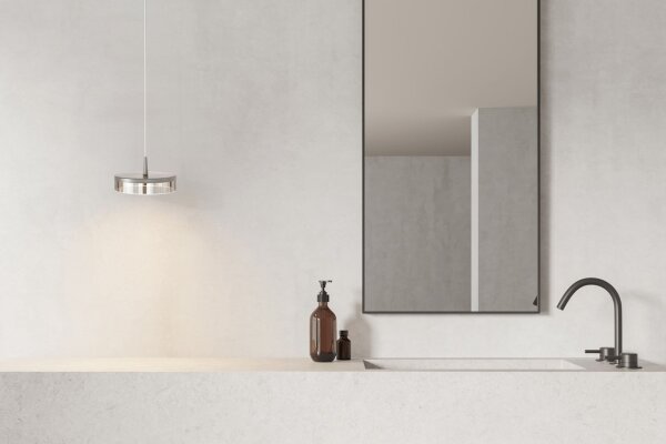 LED Hängelampe dimmbar 2200-2700K Glas Nickel Ø16 cm