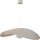 LED Hängelampe dimmbar 2200-2700K Alu Beige Ø90 cm