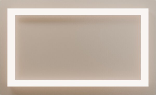 LED Deckenlampe dimmbar 2200-2700K Beige L:59 cm flach
