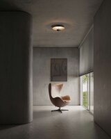 LED Deckenlampe indirekt 2200-2700K Schwarz Gold...