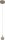 LED Pendelleuchte dimmbar 2200-3000K Beige Ø6 cm