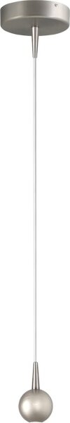 LED Hängelampe dimmbar 2200-3000K Nickel B:6 cm