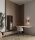 Wandlampe Up Down Schwarz Messing GU10 H:18,8 cm antik