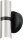 Wandleuchte Up Down Schwarz Nickel GU10 H:18,8 cm