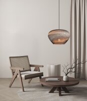 Pendelleuchte blendarm Karton Kakao Natur E27 &Oslash;44 cm