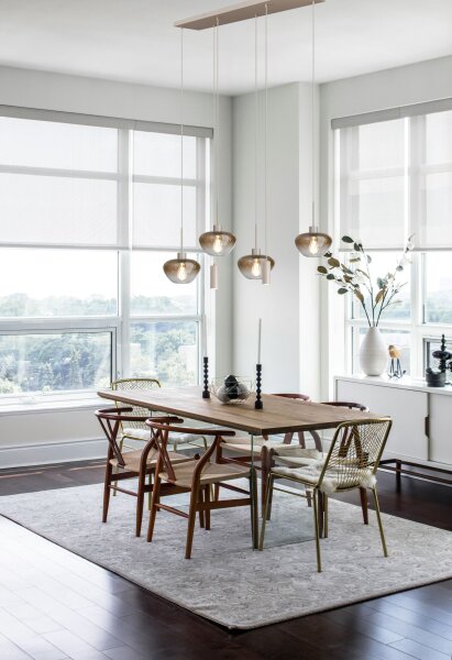 Pendelleuchte Glas Beige Gold E27 GU10 L:130 cm
