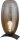 Tischlampe Aluminium Glas Kakao Gold E27 H:37 cm