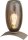 Tischlampe Aluminium Glas Beige Gold E27 H:26 cm
