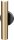 Wandleuchte indirekt Up Down Schwarz Gold GU10 T:9 cm