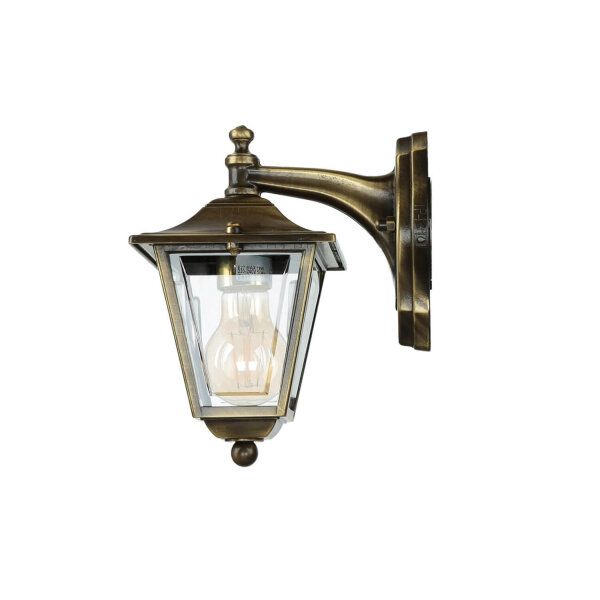 Applique extérieure laiton porte dentrée rustique IP43