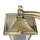 Applique extérieure laiton porte dentrée rustique IP43