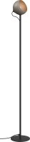 Stehlampe flexibel magnetisch Taupe E27 H:130 cm Kugel