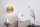 Wandlampe indirekt Gold Metall E27 B:24 cm matt rund