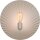 Wandlampe indirekt Terra Beige E27 B:40 cm plissiert