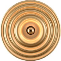 Wandleuchte indirekt blendarm Gold E27 B:42 cm matt