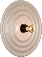 Wandleuchte indirekt blendarm Terra Beige E27 B:35 cm