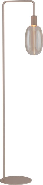 Stehlampe Glas Beige Gold E27 H:152 cm Downlight