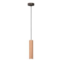 H&auml;ngelampe Holz Eiche Kakao GU10 &Oslash;6,2 cm Zylinder