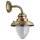 Lampe dext&eacute;rieur laiton verre maison cour &Oslash;20cm inoxydable