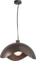 H&auml;ngelampe blendarm Kakao Aluminium E27 &Oslash;50 cm rund