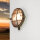 Applique murale extérieure Antique Laiton véritable Abat-jour cage