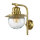 Wandlampe Außen Messing Glas Maritim Hof PELLA
