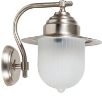 Applique murale dextérieur en nickel laiton...
