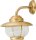 Applique ext&eacute;rieure laiton verre H:29cm cour maison