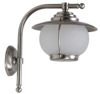 Au&szlig;enlampe Balkon Echt-Messing Glas rostfrei edel