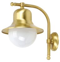 Wandlampe Au&szlig;en Messing IP23 Maritim wetterfest