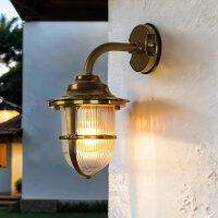 Applique murale laiton Maritim IP64 maison cour porte...