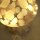 LED Tischlampe 3000K Glas Orange Weiß H:15 cm Pilzlampe