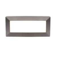 LED Einbauleuchte Außen 4000K Aluminium Silber IP65