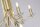 Kronleuchter Glas Metall Messing E14 L:88 cm 12-flammig