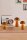 LED Tischlampe 3er-Set 3000K Holz Natur Ø6,3 cm 39 lm
