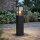 Pollerleuchte Schwarz Garten E27 IP44 H:45 cm modern
