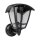 Außenleuchte Schwarz Terrasse E27 IP44 H:20,5 cm Wand