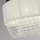 Deckenlampe Glas Metall Chrom G9 Ø30 cm Acrylperlen