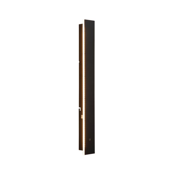 LED Außenwandleuchte 2700-4000K Sandschwarz IP65 modern