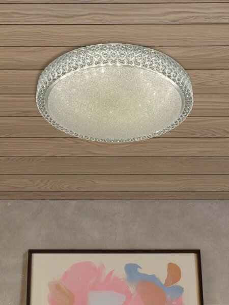 LED Deckenleuchte dimmbar CCT 3000-7000K Kristallsand